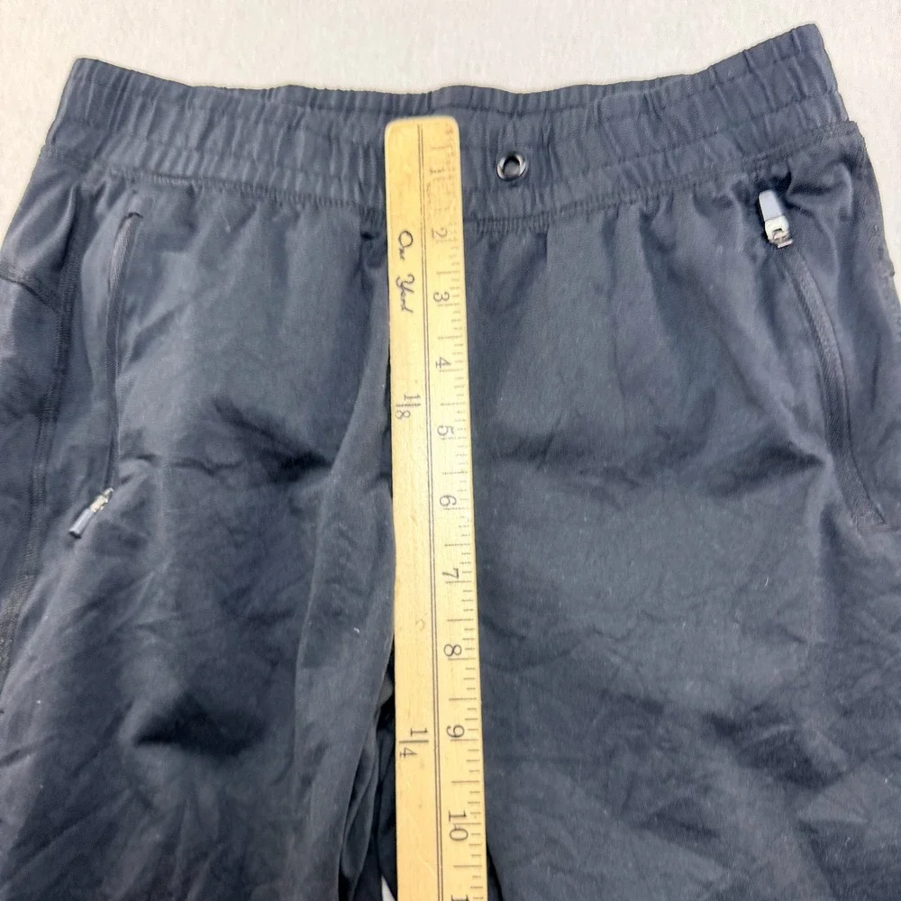 All in Motion Joggers Boy Large 10/12 Black Excellent Zipper Pockets Athletic